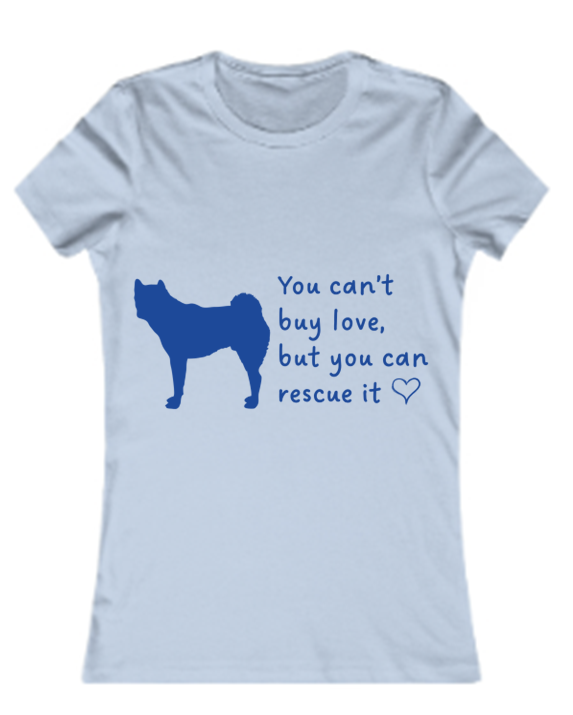 To make a great shirt at WaggyTailClothing.com simply choose your breed, select your saying and pick your colors. It's as easy as that!